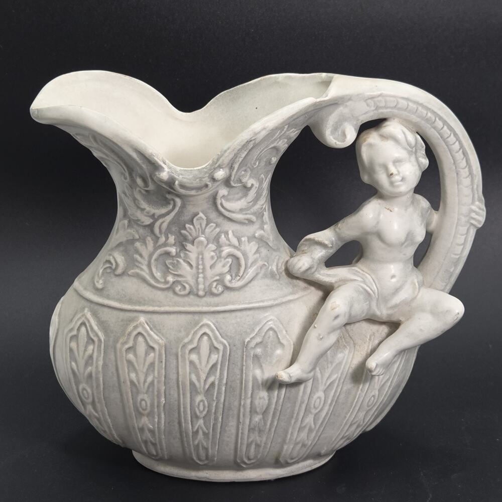 Vintage Chase Japan Cherub Pitcher Collectible Japenese Collectible